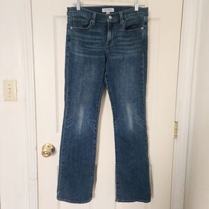 Lucky Brand Dark Wash Denim Midrise Bootcut Jeans Women's Size 8